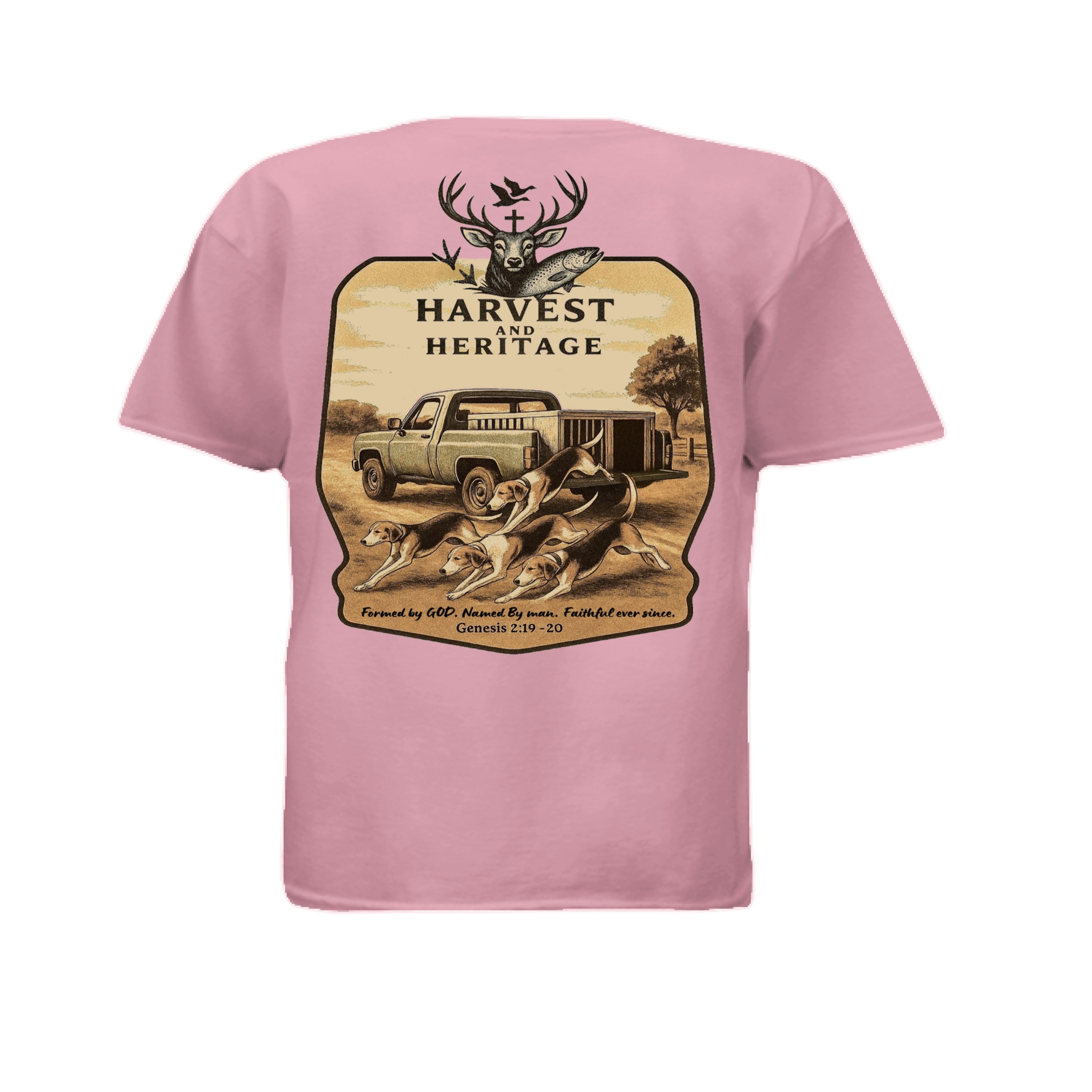 Heather Light Pink - BACK