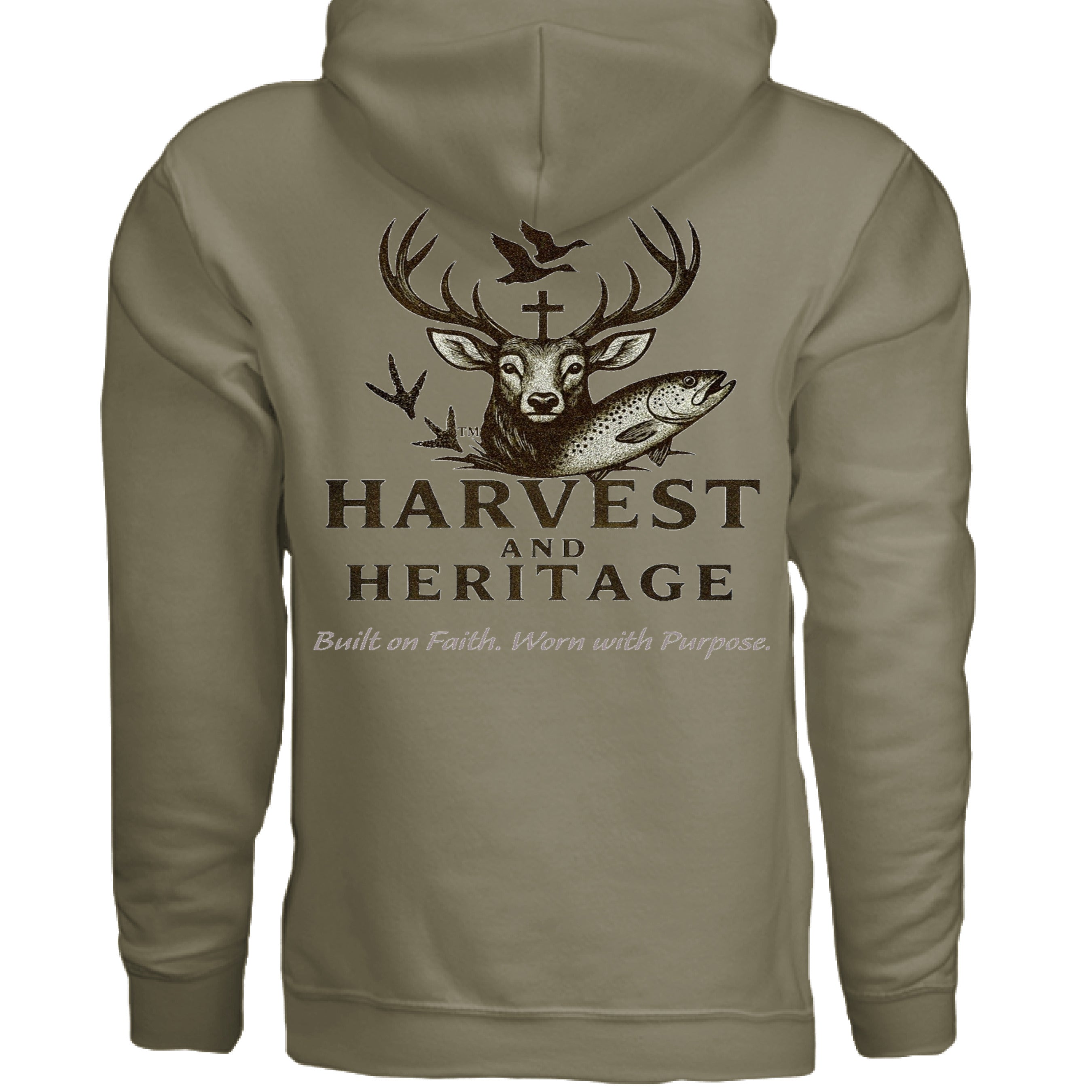 Heather Olive - BACK