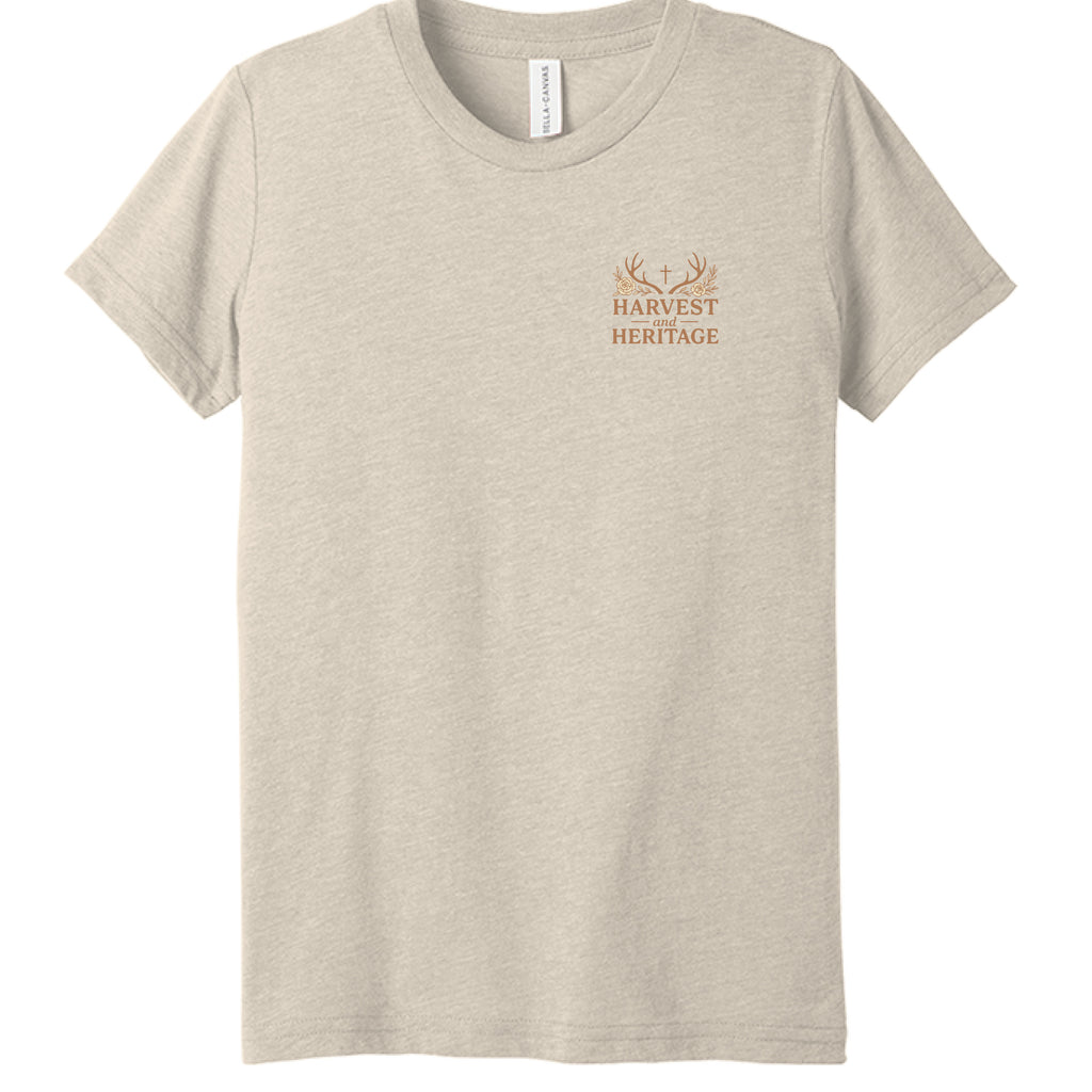 Solid Natural Triblend - FRONT