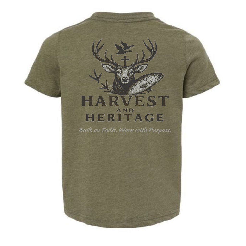 Vintage Military Green - BACK