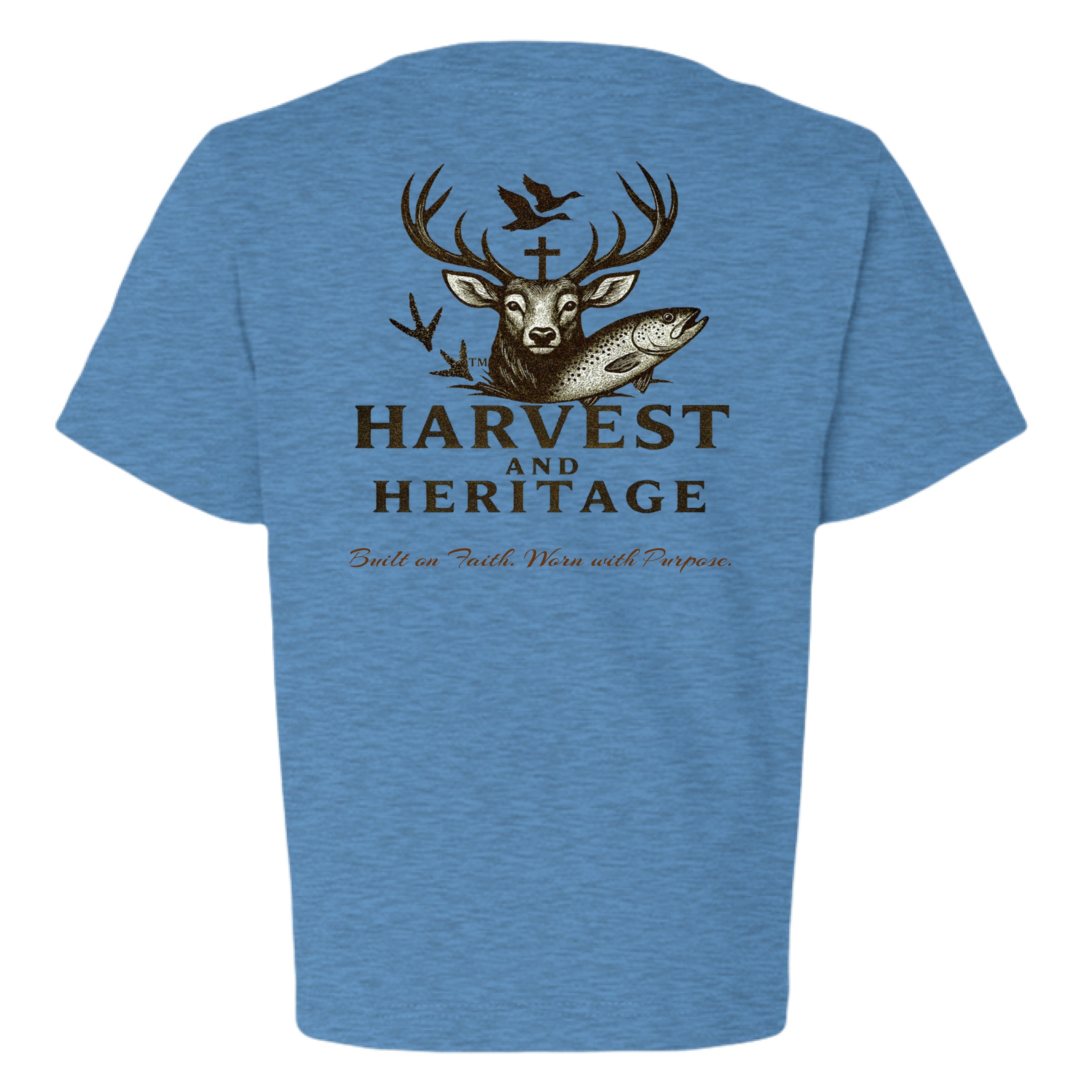 HTHR COLUM BLUE - BACK