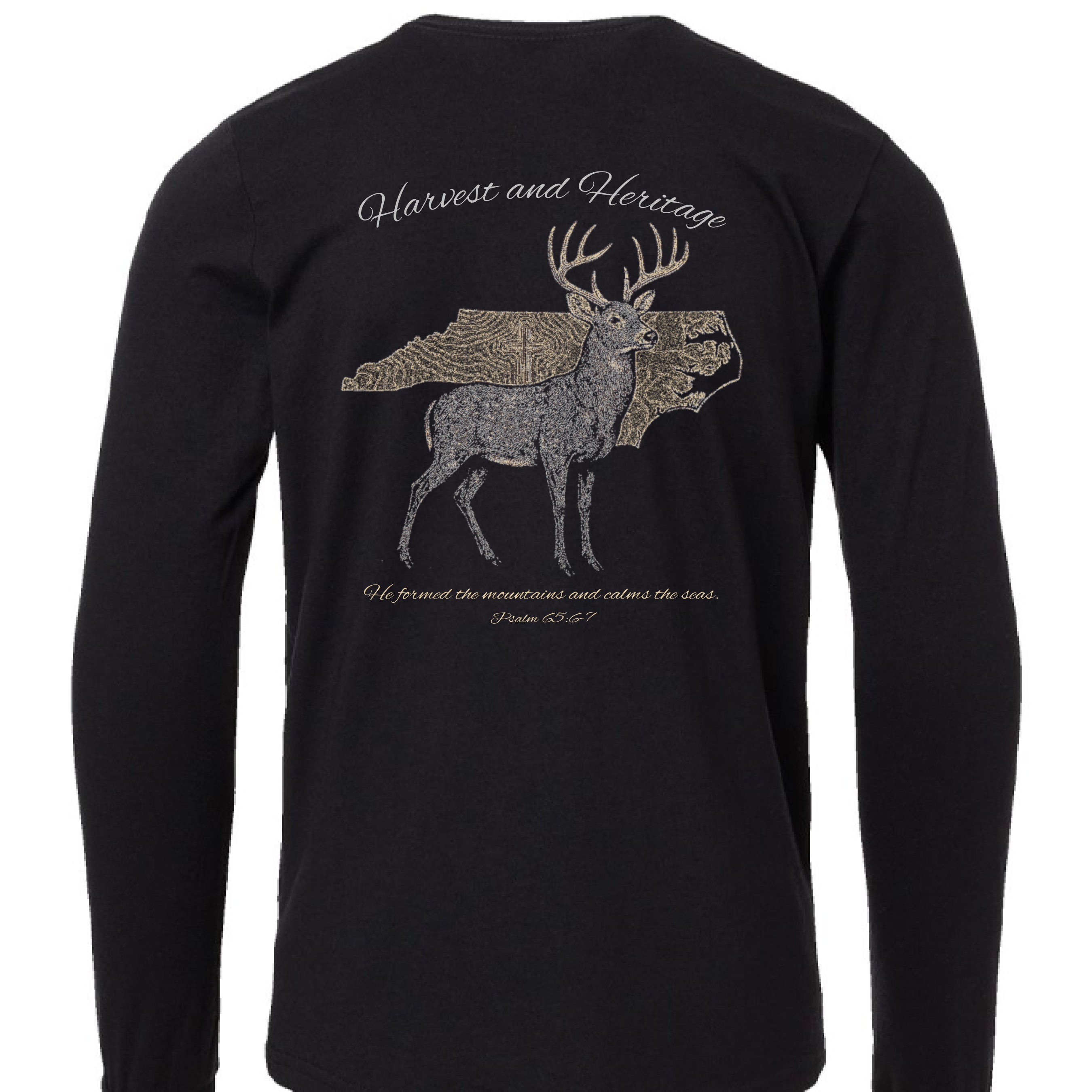 Solid Black Blend - BACK