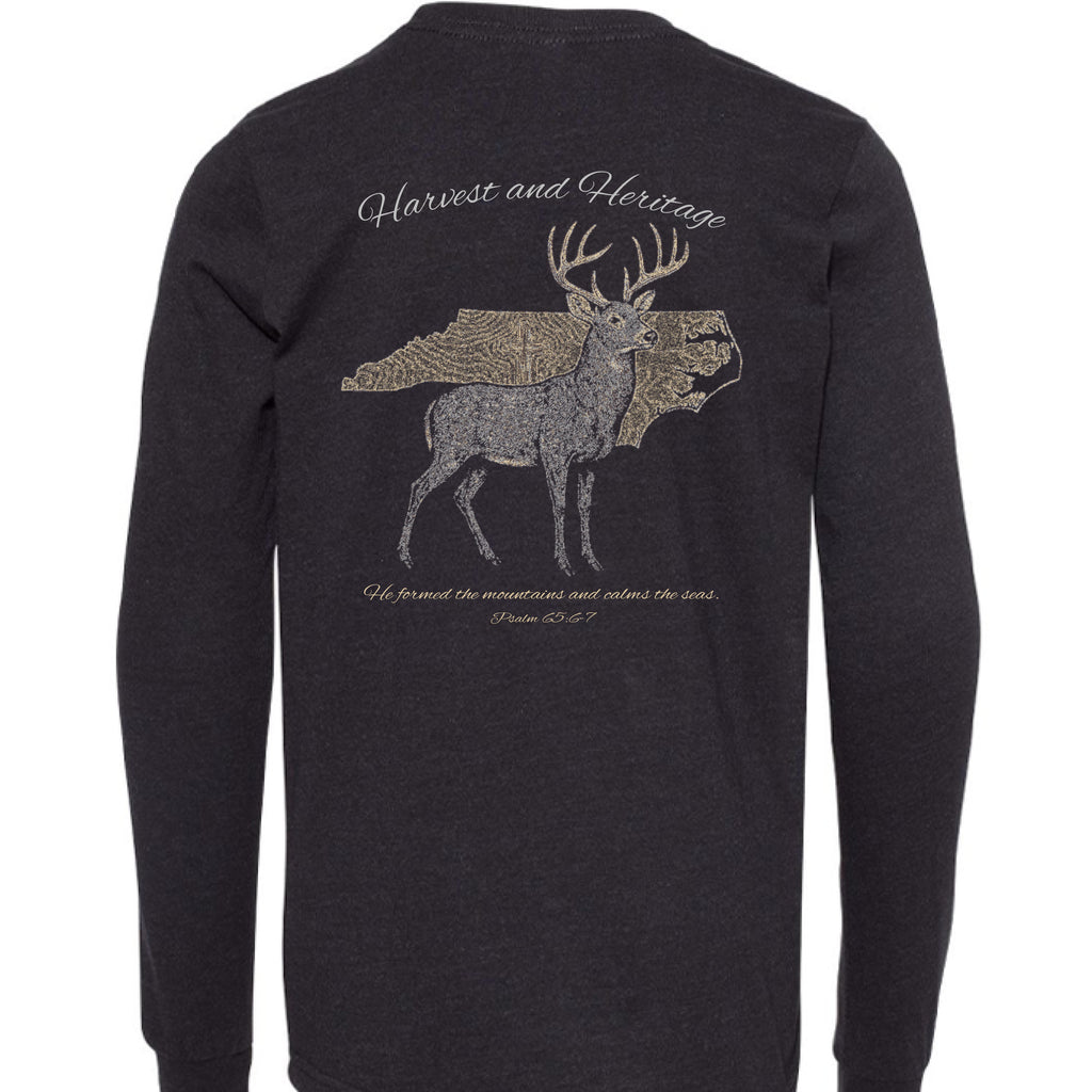 BLACK HEATHER - BACK