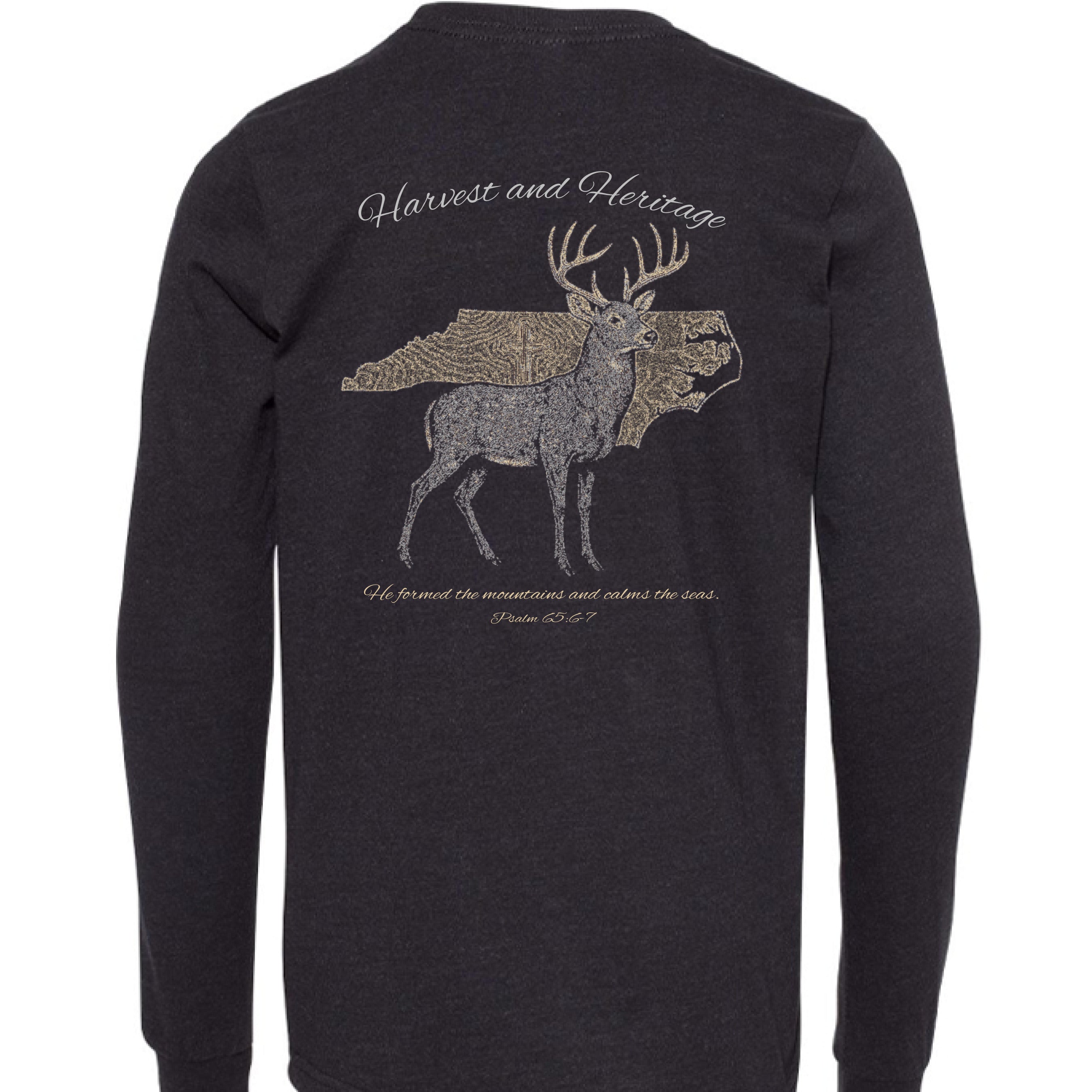 BLACK HEATHER - BACK