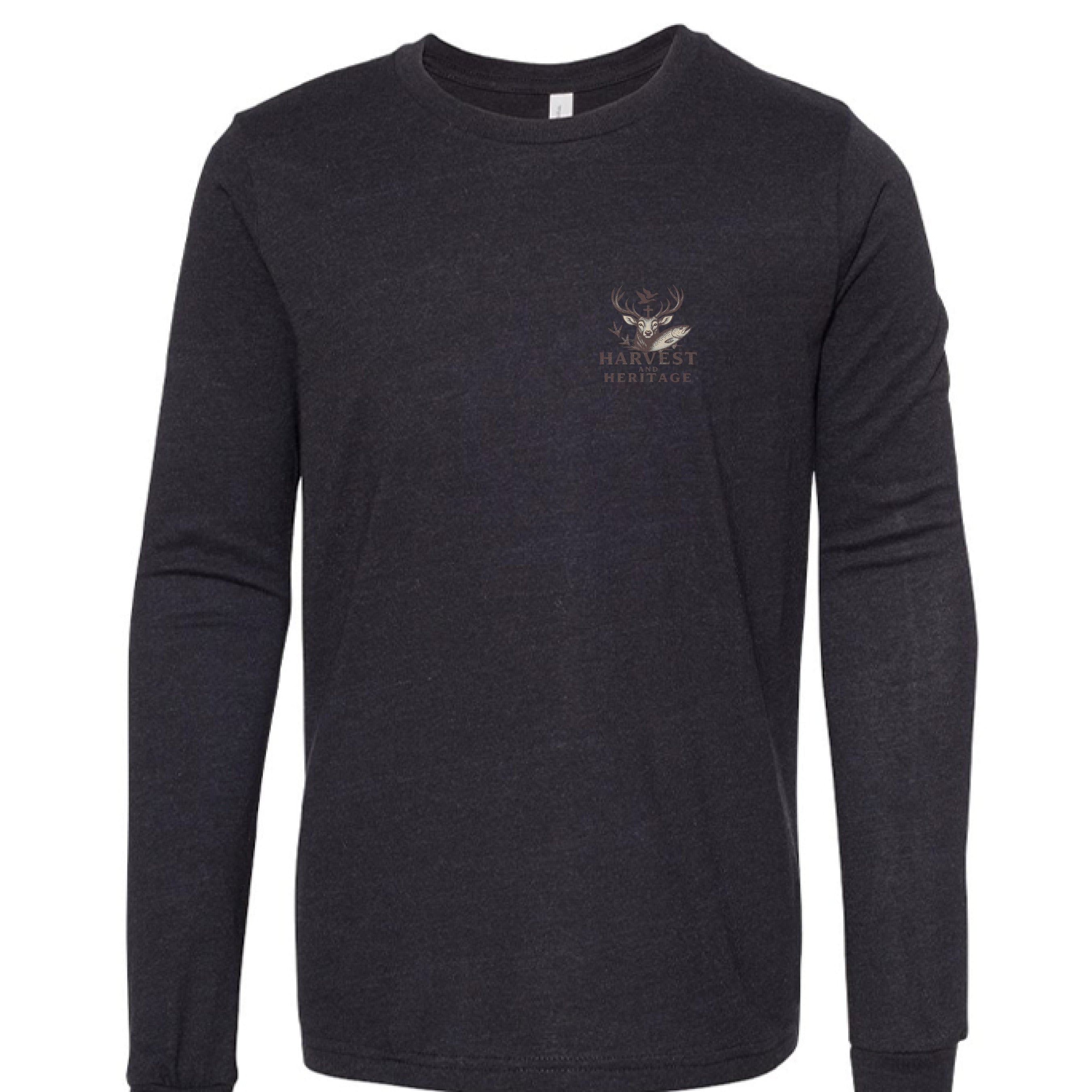 BLACK HEATHER - FRONT