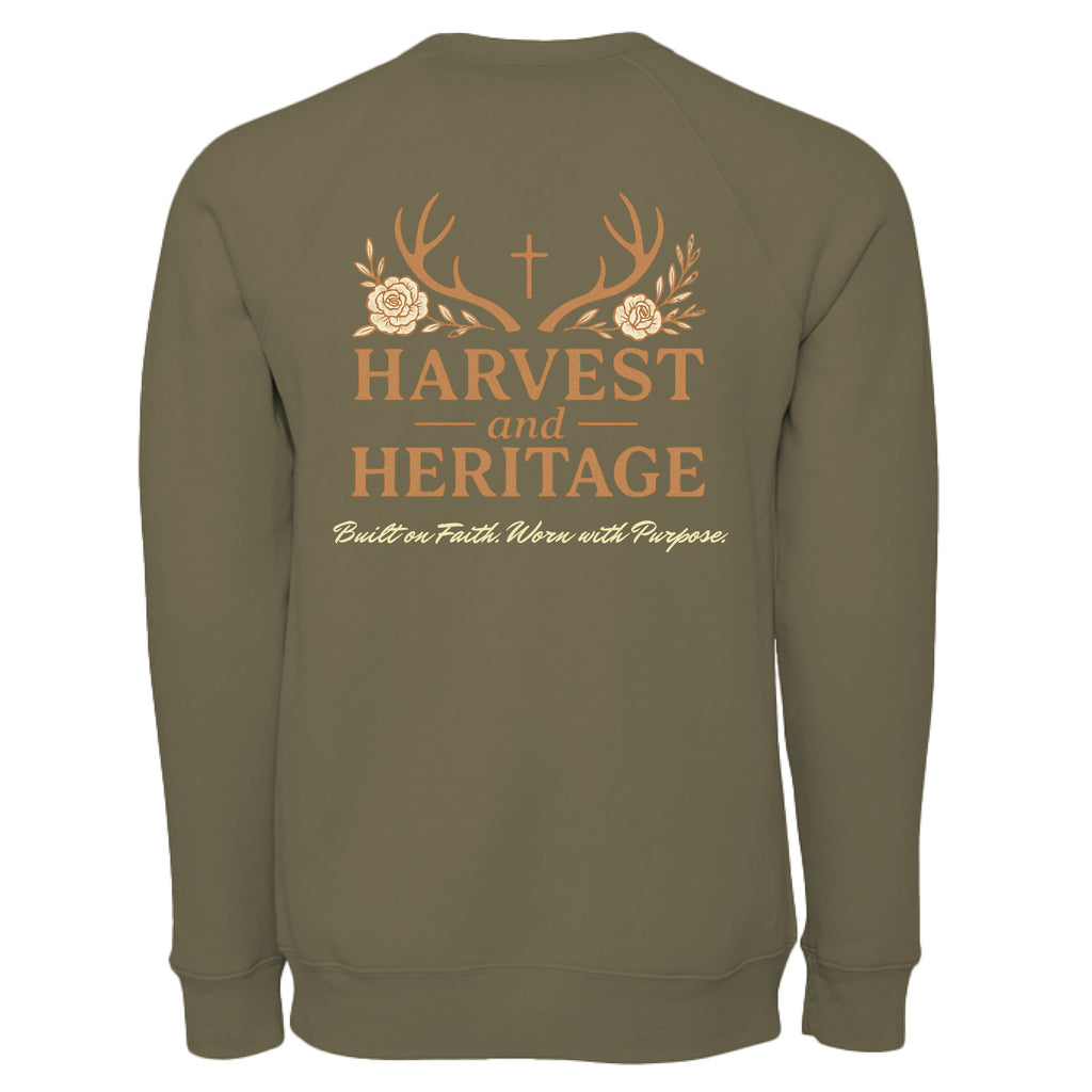 Heather Olive - BACK