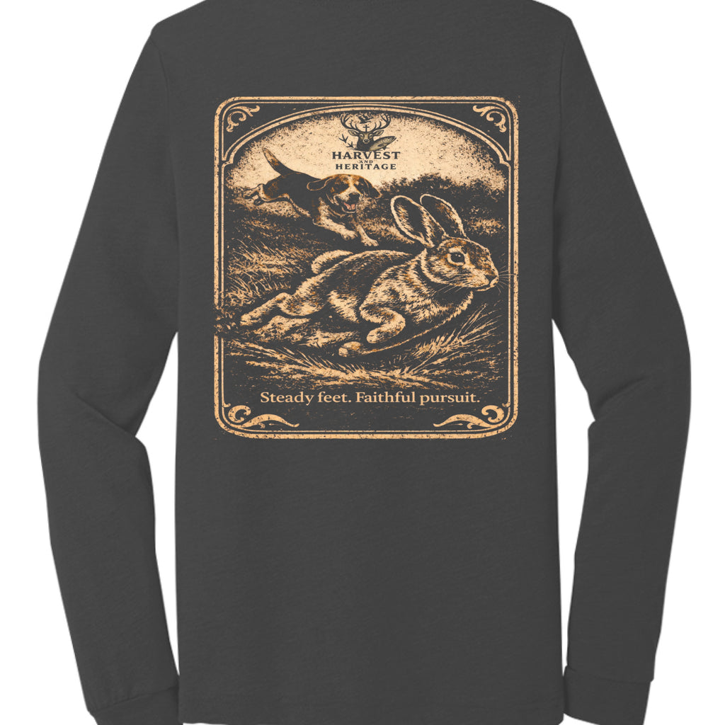 Charcoal Black Triblend - BACK